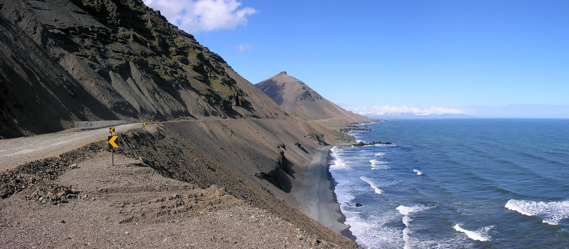 Iceland landscape: 2008-05-23 17 Road No 1 at Krossanes