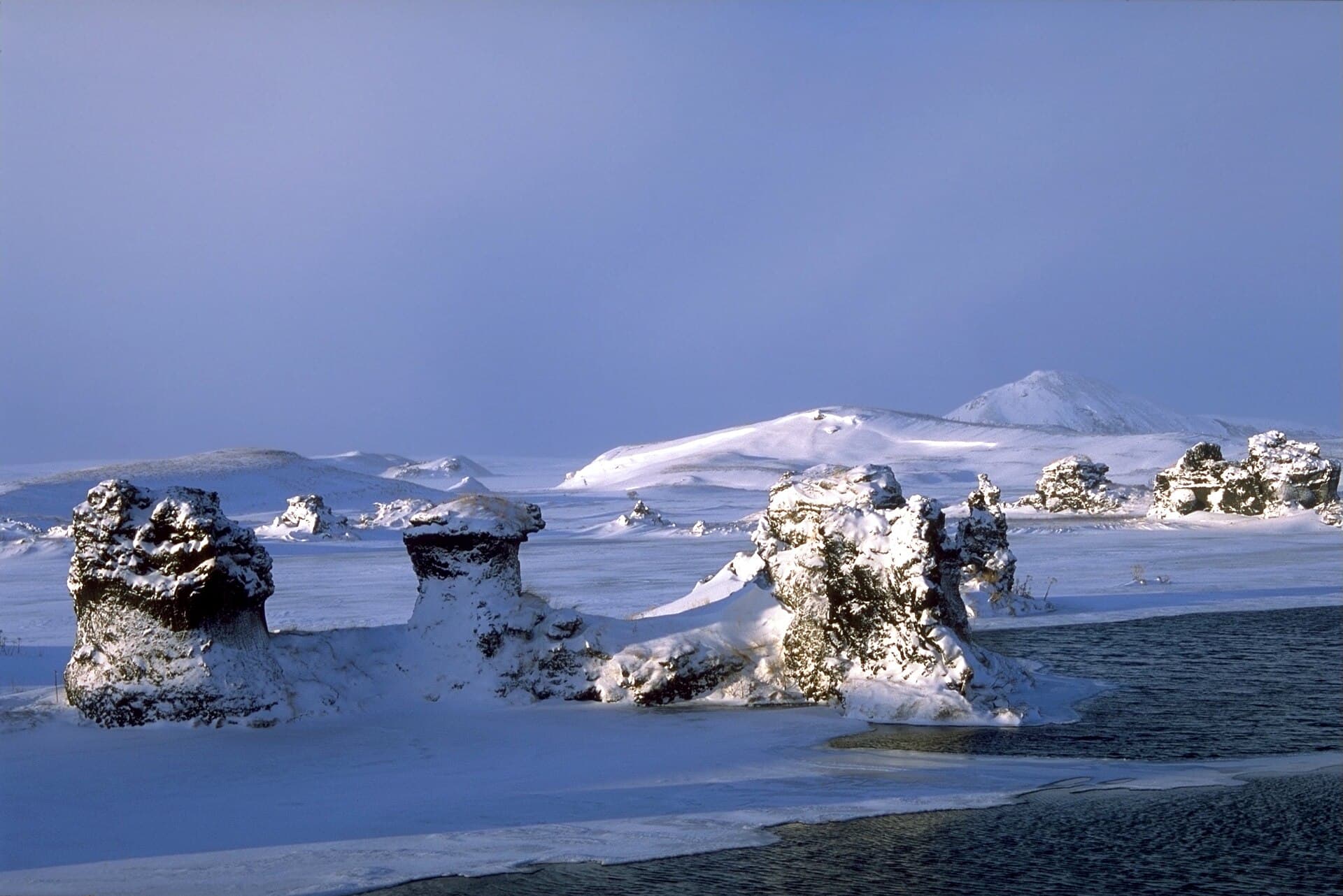 Iceland landscape: MyvatnWinter